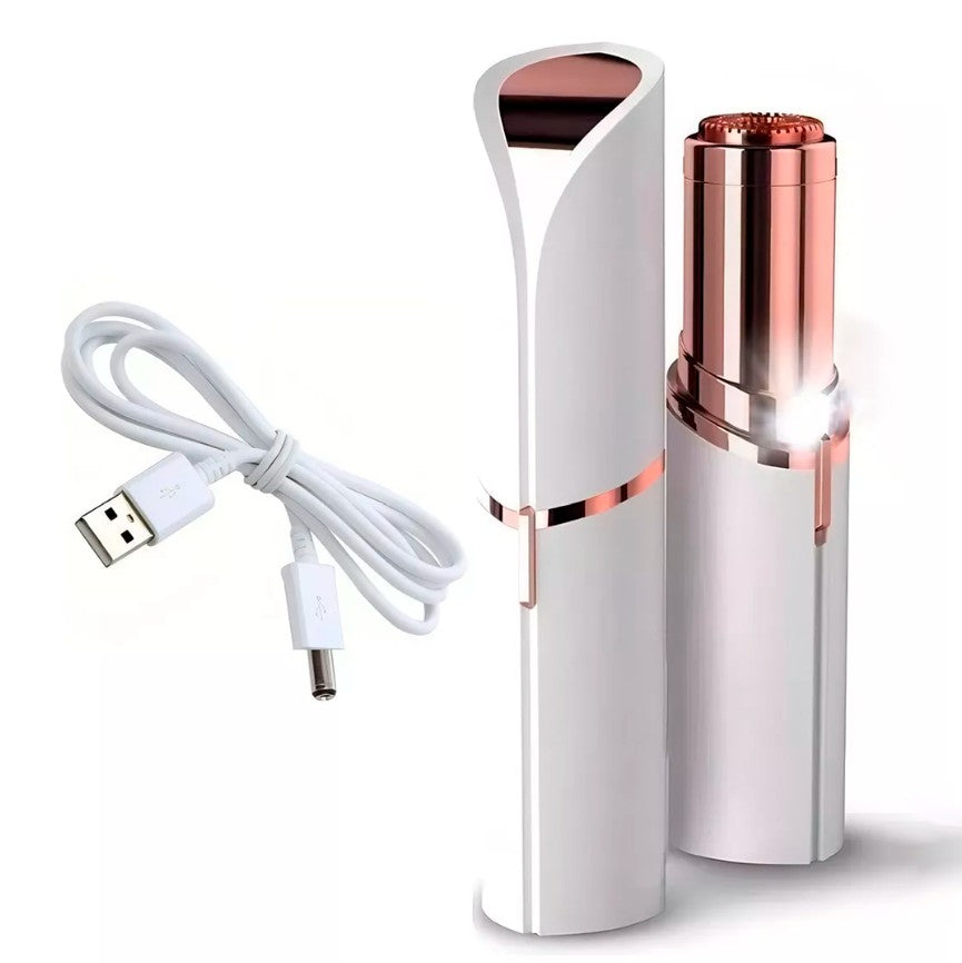 DEPILADOR FACIAL RECARGABLE PORTÁTIL