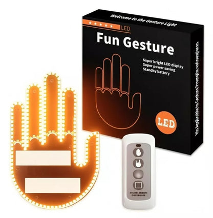 NUEVA SEÑAL DE MANO LED PARA AUTO