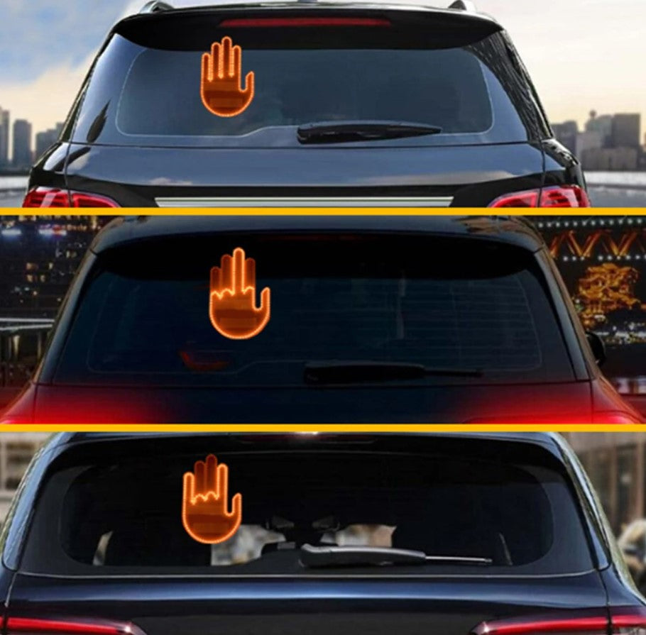 NUEVA SEÑAL DE MANO LED PARA AUTO