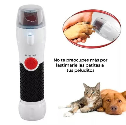 LIMADOR ELÉCTRICO DE UÑAS CANINO Y FELINO